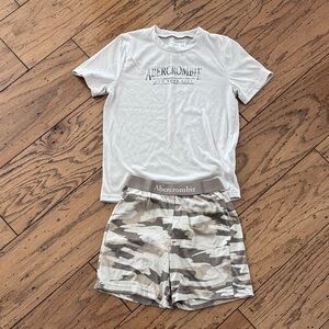 Abercrombie & Fitch Kids Camo Pajama Set